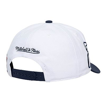Unisex Mitchell & Ness White/Navy St. Louis Cardinals XL Script Pro Crown Adjustable Hat