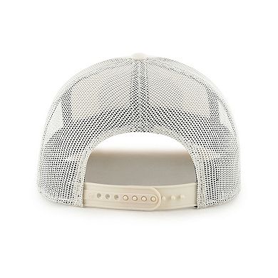 Men's '47 Cream Tampa Bay Rays Leland Adjustable Trucker Hat