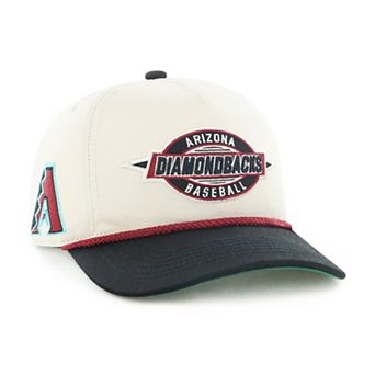 Men's '47 Natural/Black Arizona Diamondbacks Frame Out Hitch Adjustable Hat