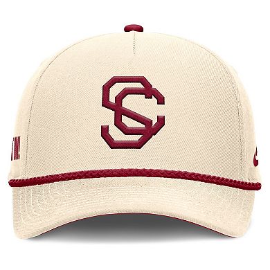 Unisex Nike Natural USC Trojans Legacy Vintage Rope Rise Adjustable Hat