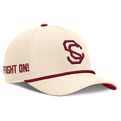 Unisex Nike Natural USC Trojans Legacy Vintage Rope Rise Adjustable Hat