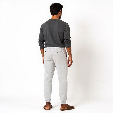 Mens Washed Cotton Jogger Pants