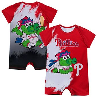 Newborn Outerstuff Red Philadelphia Phillies Baby Mascot Bodysuit