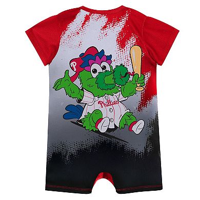 Newborn Outerstuff Red Philadelphia Phillies Baby Mascot Bodysuit