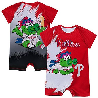 Newborn Outerstuff Red Philadelphia Phillies Baby Mascot Bodysuit