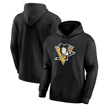 Men's Logo Athletic Black Pittsburgh Penguins Essential Hoodie