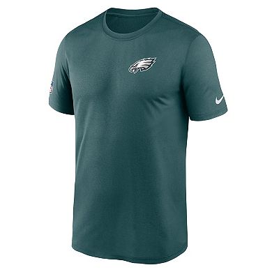 Men's Nike Teal Philadelphia Eagles Sideline Legend Small Logo Dri-FIT T-Shirt