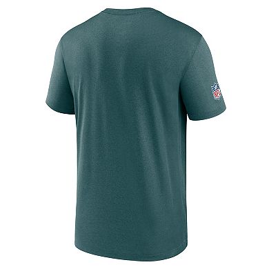 Men's Nike Teal Philadelphia Eagles Sideline Legend Small Logo Dri-FIT T-Shirt