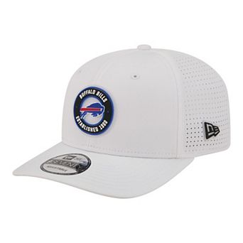 Men's New Era White Buffalo Bills COOLERA 9SEVENTY Adjustable Hat