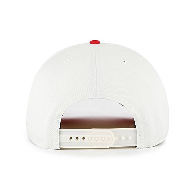 Men's '47 White Oklahoma Sooners Contemporary Basics Two-Tone Hitch Adjustable Hat