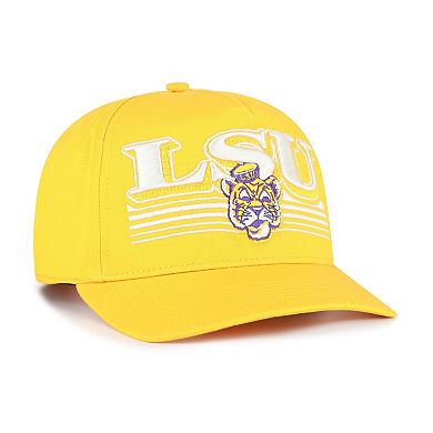 Men's '47 Gold LSU Tigers Script Fade Hitch Adjustable Hat