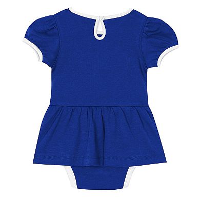 "Girls Newborn Outerstuff New York Mets Play Day Bodysuit, Headband & Booties Set"