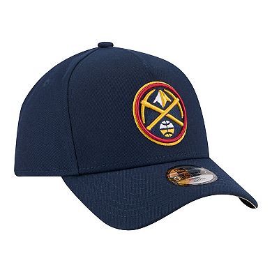 Youth New Era Navy Denver Nuggets 9FORTY A-Frame Adjustable Hat