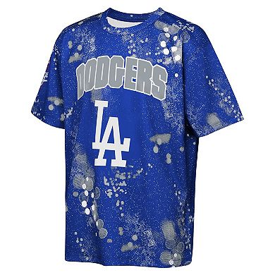 Youth Outerstuff Blue Los Angeles Dodgers Y2 Tech Stadium Lights T-Shirt