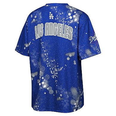 Youth Outerstuff Blue Los Angeles Dodgers Y2 Tech Stadium Lights T-Shirt