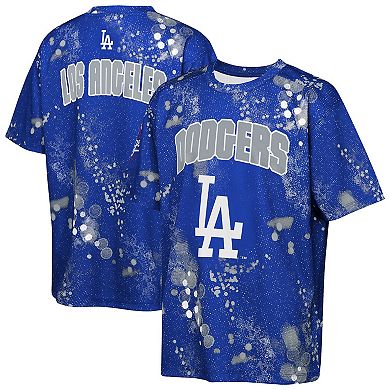 Youth Outerstuff Blue Los Angeles Dodgers Y2 Tech Stadium Lights T-Shirt