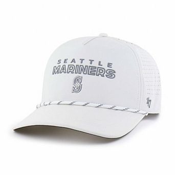 Men's '47 White Seattle Mariners Forward Vault Hitch Adjustable Hat