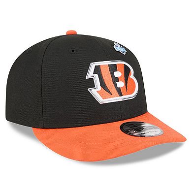 Youth New Era Black/Orange Cincinnati Bengals 2026 NFL Draft Pre-Curved 9FIFTY Snapback Hat