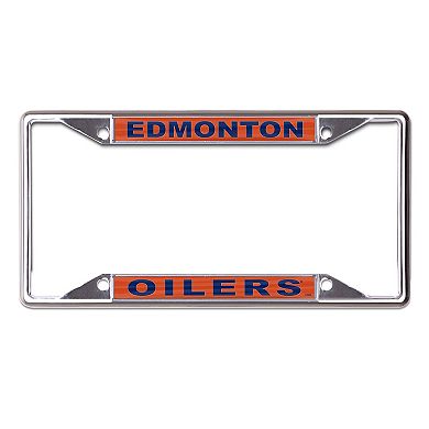 WinCraft Edmonton Oilers Metal License Plate Frame