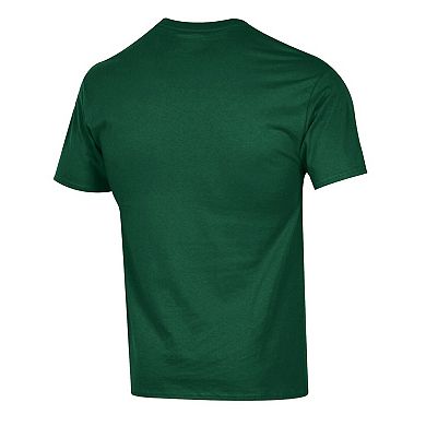 Men's Champion Green Minnesota Wild Helmet T-Shirt