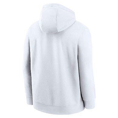 Men's Nike White San Francisco Giants Dri-Fit Club Hoodie