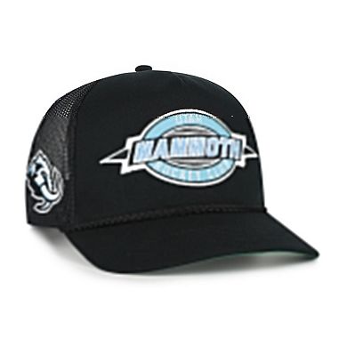 Men's '47 Black Utah Mammoth Frame Out Mesh Rope Hitch Adjustable Hat