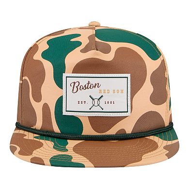 Men's New Era Camo Boston Red Sox Duck 19TWENTY Adjustable Hat