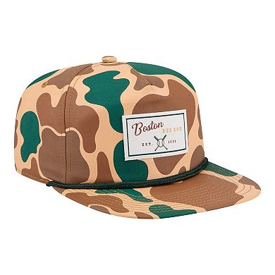 Men's New Era Camo Boston Red Sox Duck 19TWENTY Adjustable Hat