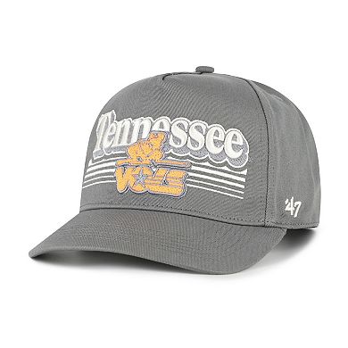 Men's '47 Gray Tennessee Volunteers Script Fade Hitch Adjustable Hat