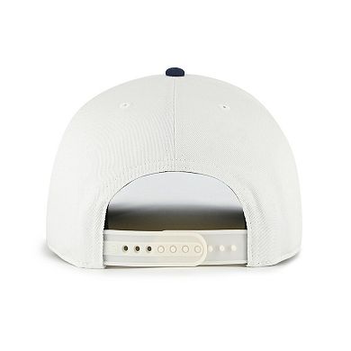 Men's '47 White Michigan Wolverines Contemporary Basics Two-Tone Hitch Adjustable Hat