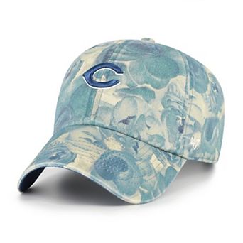 Women's '47 Blue Cincinnati Reds Gardenia Clean Up Adjustable Hat