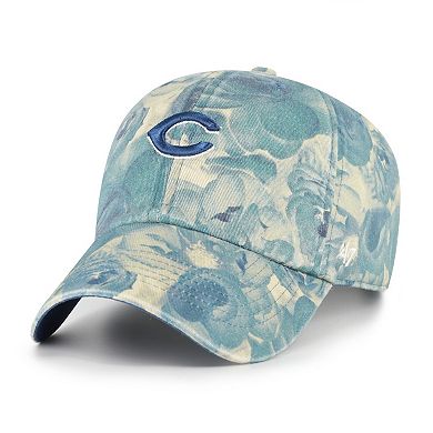 Women's '47 Blue Cincinnati Reds Gardenia Clean Up Adjustable Hat