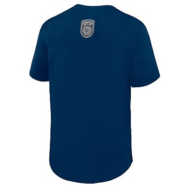 Men's Fanatics Navy San Diego FC Maximum Intensity Button-Up Jersey