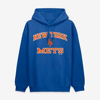 Men's Logo Athletic Royal New York Mets Heart & Soul Hoodie