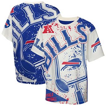 Youth Outerstuff Cream Buffalo Bills Top Player T-Shirt