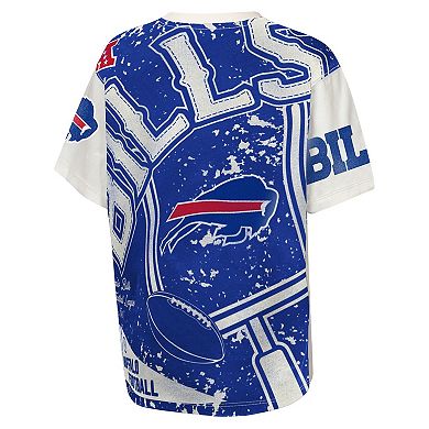 Youth Outerstuff Cream Buffalo Bills Top Player T-Shirt