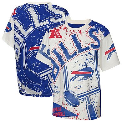 Youth Outerstuff Cream Buffalo Bills Top Player T-Shirt