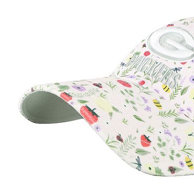 Girls Youth '47 Light Pink Green Bay Packers Posey Clean Up Adjustable Hat