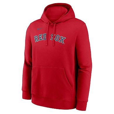 Men's Nike Red Boston Red Sox Dri-Fit Club Hoodie