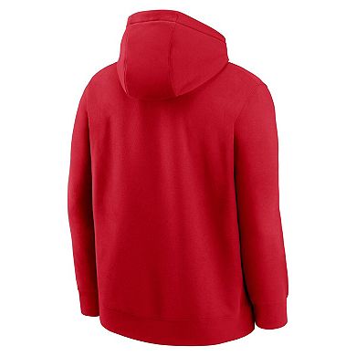 Men's Nike Red Boston Red Sox Dri-Fit Club Hoodie