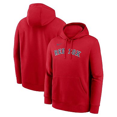 Men's Nike Red Boston Red Sox Dri-Fit Club Hoodie
