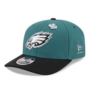 Men's New Era Midnight Green/Black Philadelphia Eagles 2026 NFL Draft 9SEVENTY Adjustable Hat