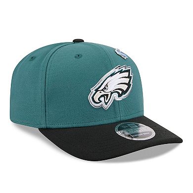 Men's New Era Midnight Green/Black Philadelphia Eagles 2026 NFL Draft 9SEVENTY Adjustable Hat