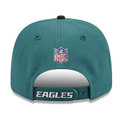 Men's New Era Midnight Green/Black Philadelphia Eagles 2026 NFL Draft 9SEVENTY Adjustable Hat