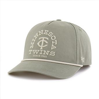 Men's '47 Olive Minnesota Twins Canyon Ranchero Hitch Adjustable Hat
