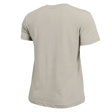 Women's Champion Light Brown New England Patriots Cocoa Butter T-Shirt