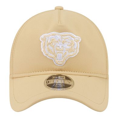 Men's New Era Tan Chicago Bears Apex 9FORTY Adjustable Hat