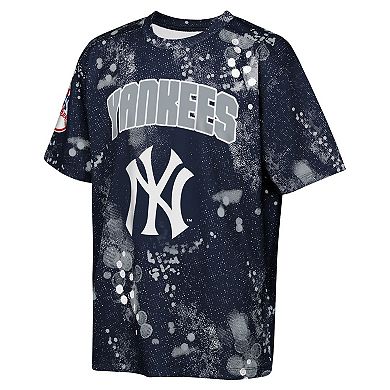 Youth Outerstuff Navy New York Yankees Y2 Tech Stadium Lights T-Shirt