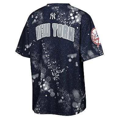 Youth Outerstuff Navy New York Yankees Y2 Tech Stadium Lights T-Shirt