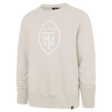 Men's '47 Sand Tennessee Titans Imprint Headline Sweatshirt